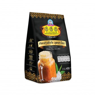 666 ชาผงปรุงสำเร็จ (สูตรชาไทย) ขนาด 400 กรัม