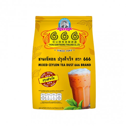 666 ชาผงซีลอน ปรุงสำเร็จ ขนาด 1 กิโลกรัม