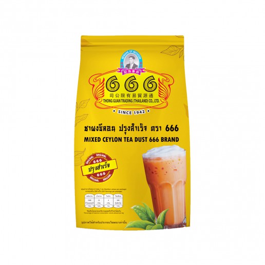 666 ชาผงซีลอน ปรุงสำเร็จ ขนาด 400 กรัม