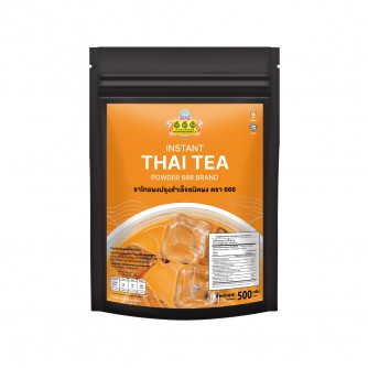 666 ชาไทยผงปรุงสำเร็จชนิดผง 500 กรัม ตรา (666 Instant Thai Tea 500g)