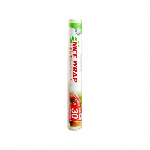 NICE WRAP ฟิล์มยืดถนอมอาหาร ขนาด 30 ซม. x 30 ม. x 10 ไมครอน