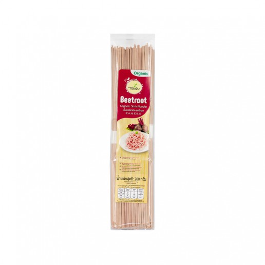 Organic Care 2 u เส้นออร์แกนิค 100% รสบีทรูท ขนาด 200 กรัม