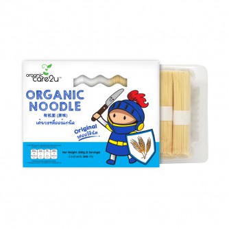 Organic Care 2 u (Baby Noodle) เส้นออร์แกนิค 100% รสออริจินอล ขนาด 200 กรัม